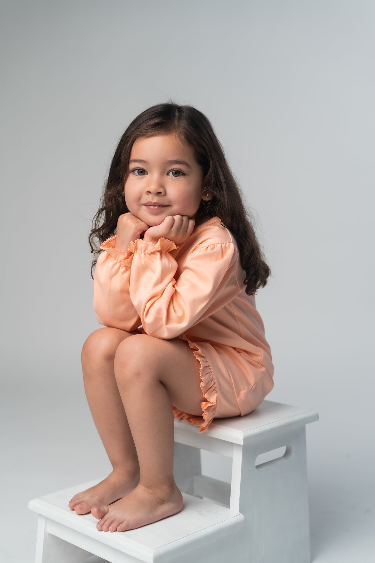 Sweet Peach Pima Cotton Set